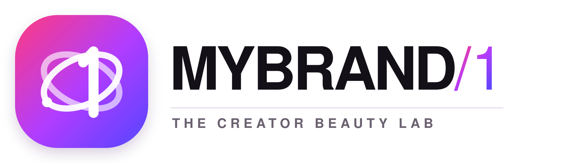 MYBRAND/1 — The Creator Beauty Lab
